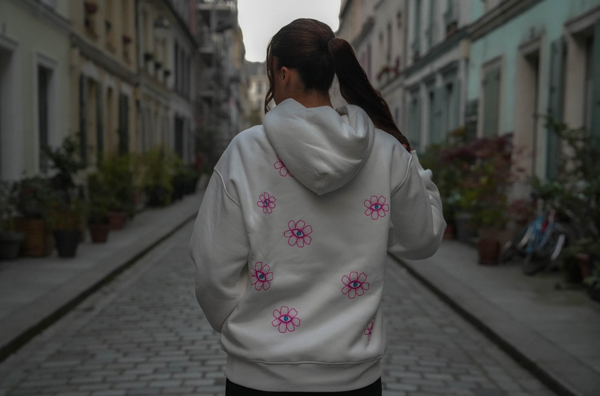 Flowers Hoodie W/P