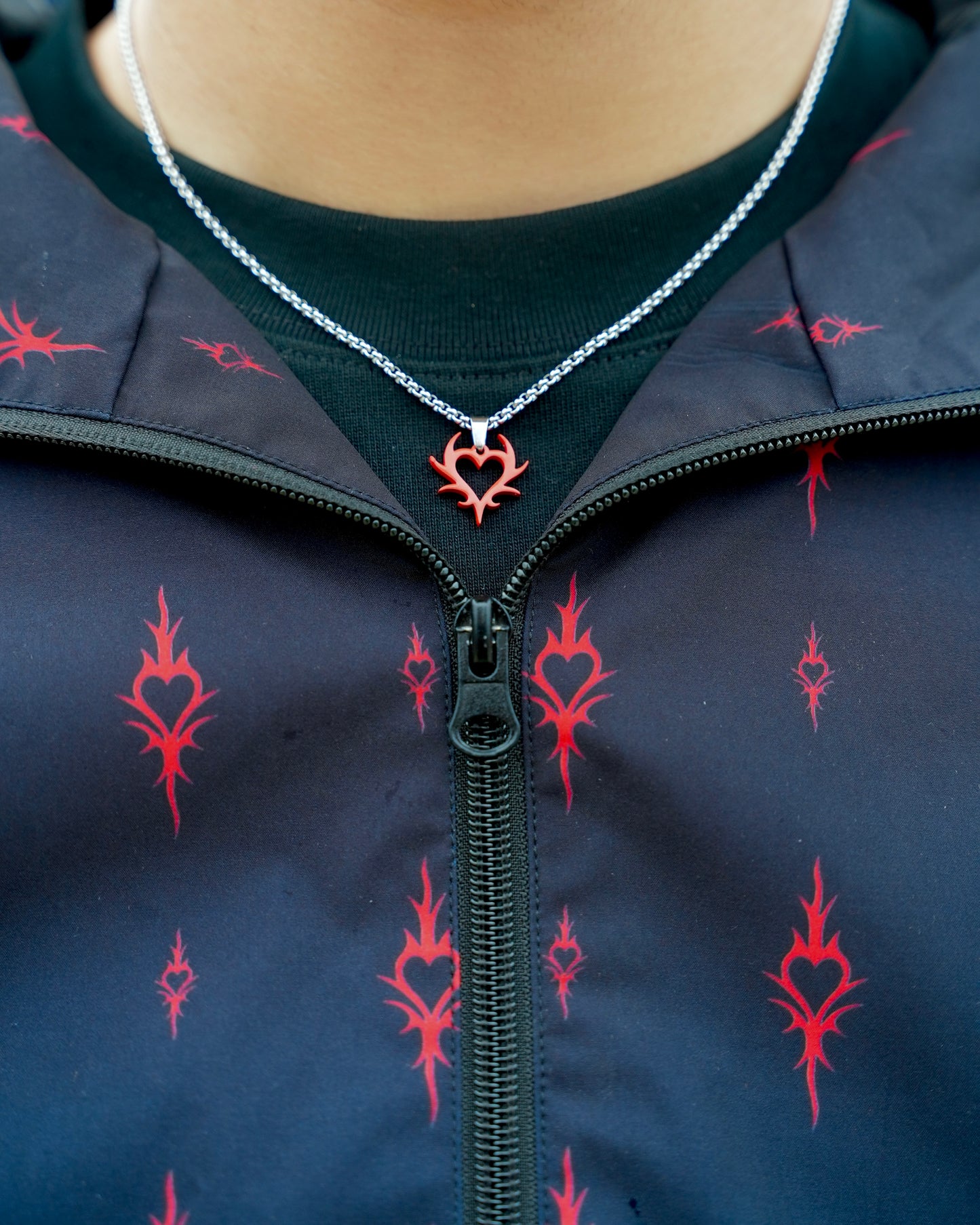 Inferno Heart Necklace