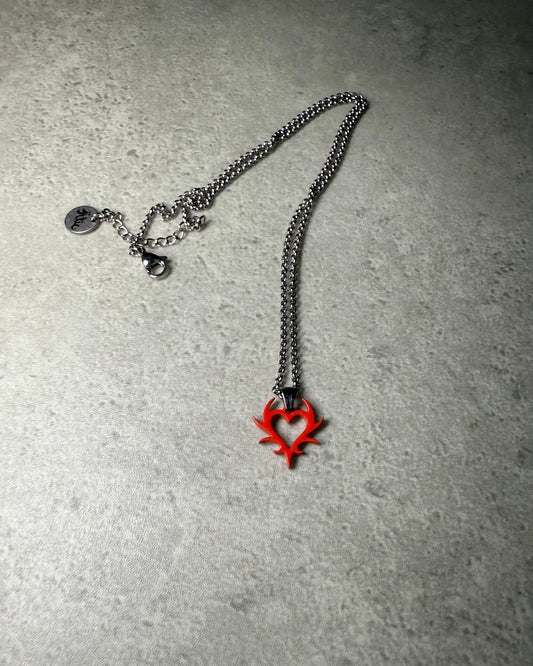 Inferno Heart Necklace