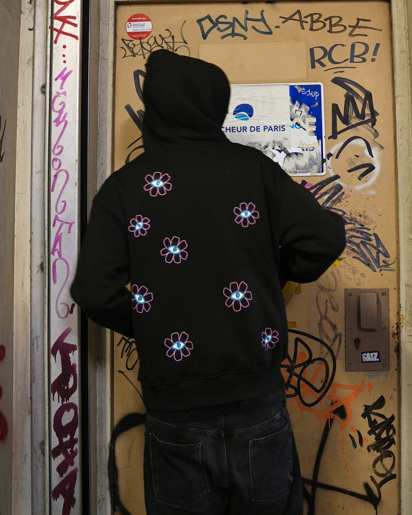 Flowers Hoodie    B/V