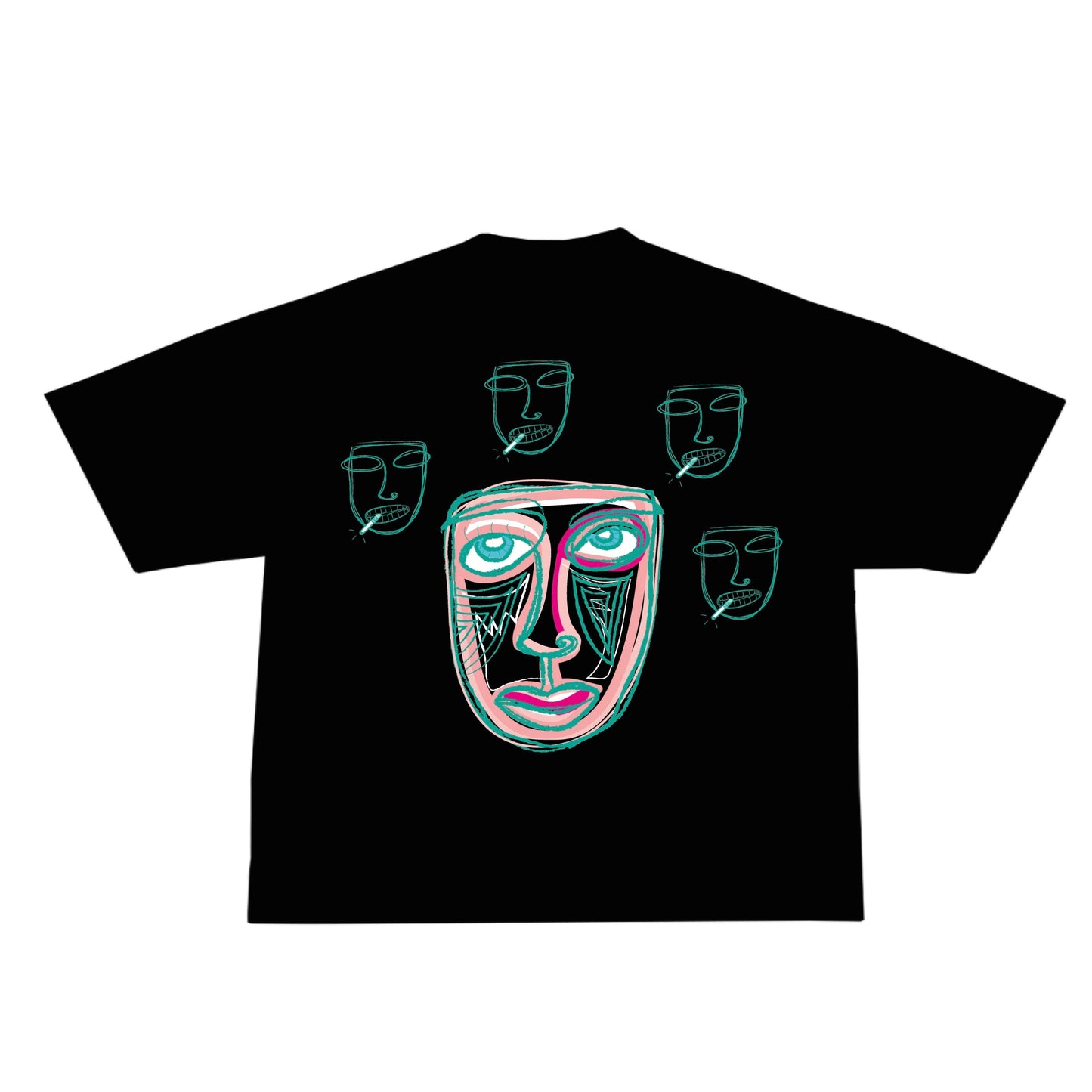 Mask on T-Shirt B